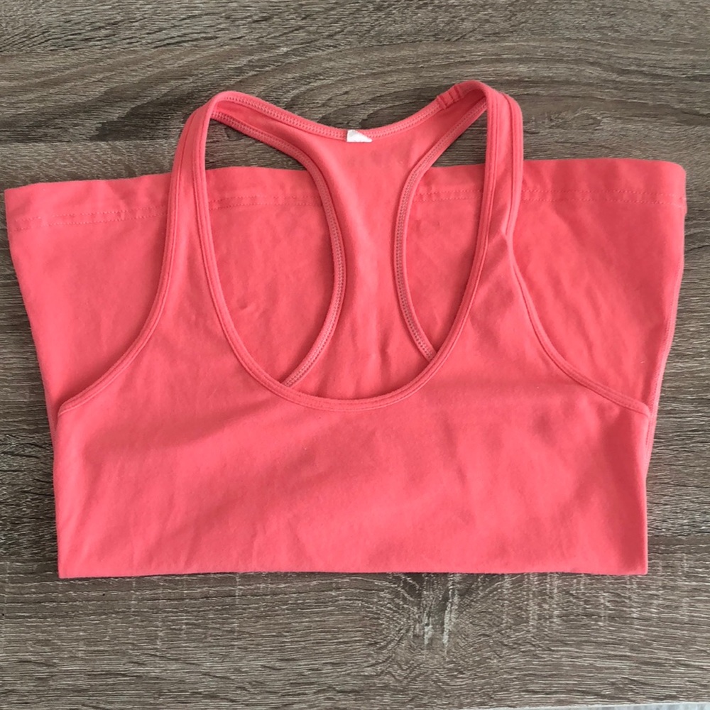 Lululemon coral CRB tank